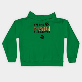 I'm the main character Kids Hoodie